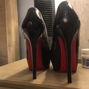 Authentic black Louboutin Heels